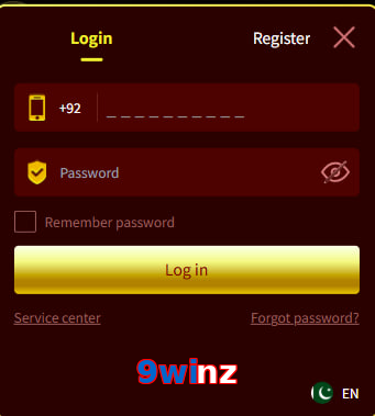 9Winz login preview